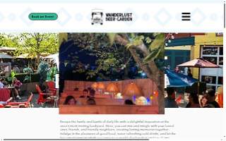 Wanderlust Salon and Spa website