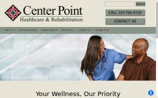 Center Point Healthcare and Rehabilitation website