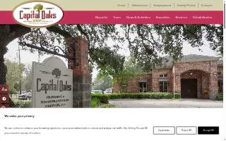 Capital Oaks Nursing & Rehabilitation Center, LLC website