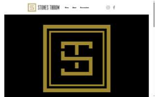 Stones Throw website