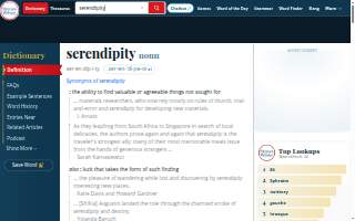 Serendipity Spa & Salon website