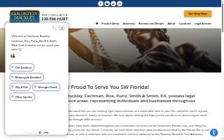 Goldstein, Buckley, Cechman, Rice, Purtz, Smith & Smith, P.A. website