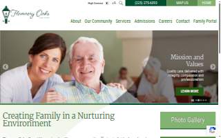 Flannery Oaks Guest House website