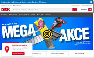 The Dek Bar website