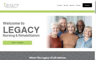 Legacy Nursing and Rehabilitation of Plaquemine website