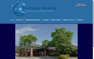 St. Clare Manor Nursing Home website