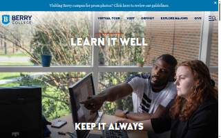 Berry Road Dental website
