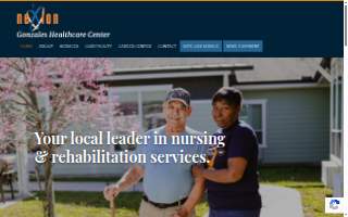 Gonzales Healthcare Center website