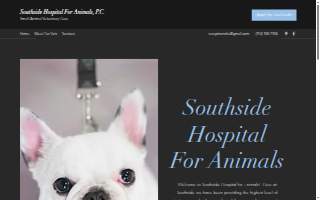 Southside Hospital For Animals of Savannah website