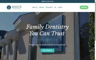 Augusta Family Dentistry website