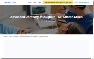 Advanced Dentistry of Augusta - Dr. Kristen Green website