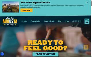 BJM Augusta website