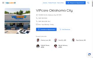 VIPcare at Centennial Health - Oklahoma City website