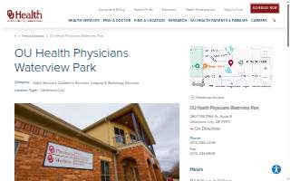 WaterView Medical Center website