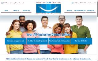 Dental Care Center website