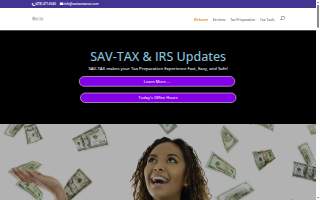 Sav-Tax website