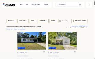 At Home Macon Real Estate Consulting website