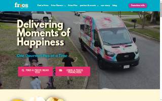 Frios Gourmet Pops Macon website