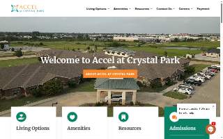Accel at Crystal Park website