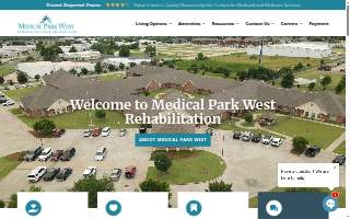 Medical Park West Rehabilitation and Skilled Care website