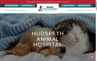 Hudspeth Animal Hospital website