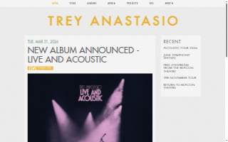 Trey's Lawn Service website