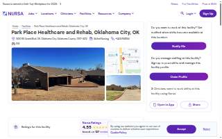 Park Place Healthcare website