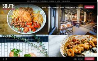 South Kitchen + Bar website