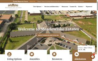 Meadowlake Estates website