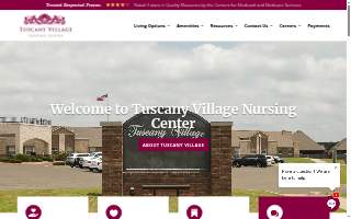 Tuscany Village Nursing Center website