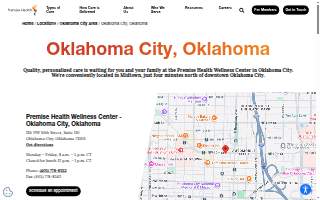 Premise Health Wellness Center - Oklahoma City website