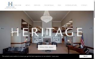 Heritage Assisted Living - Oklahoma City website