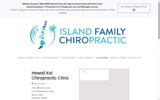 Island Family Chiropractic website
