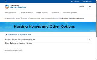 Nursing Home Association of Oklahoma website
