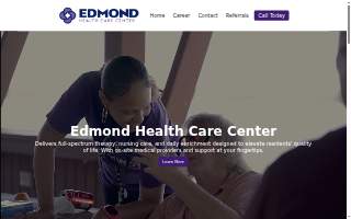 Edmond Health Care Center website