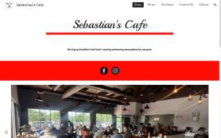 Sebastians Hair Salon website