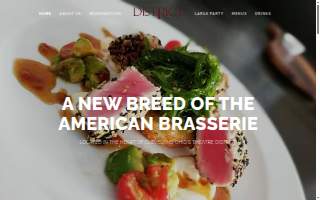 The District Salon website