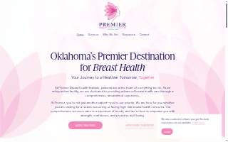 Premier Breast Health Institute website