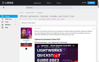 Lightworks Cafe website