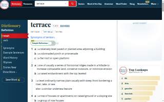 Terrace Landscaping website