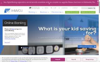 IHMVCU Insurance Services website