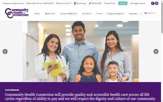Community Health Connection - Youth Services website