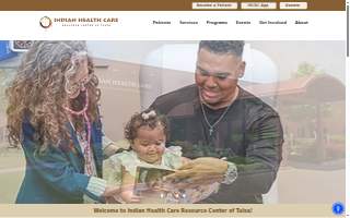 Indian Health Care Resource Center of Tulsa website