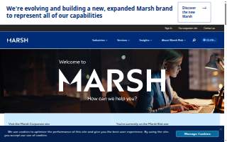 The Marsh website