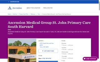 Ascension Medical Group St. John Primary Care South Harvard website
