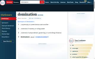Domination Plumbing and Heating website