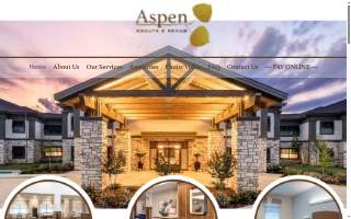 Aspen Health and Rehab website