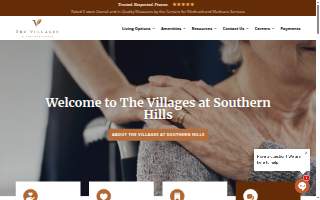 Southern Hills Assisted Living website
