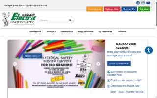 Barron Electric 208 website