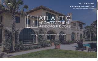 Atlantic Architectural Windows & Doors website